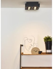 Lucide 09119/21/30 - LED Bodové svietidlo XIRAX 4xGU10/5W/230V čierna