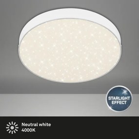 Briloner 7074-416 - LED Stropné svietidlo STAR SKY LED/21W/230V pr. 28 cm biela