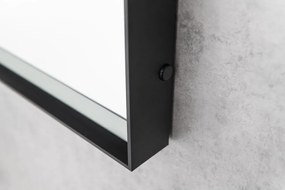 Sapho Sapho, SORT zrkadlo s LED osvetlením 60x80cm, bezdotykový IR senzor, 2700-6500K, čierna mat, ST080S