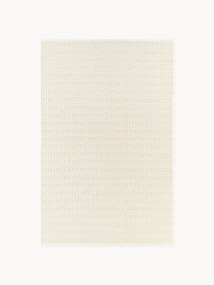 Ručne tkaný koberec do interiéru/exteriéru's geometrickým vzorom Rune