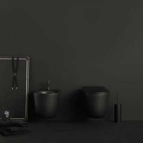 Kerasan Kerasan, NOLITA závesná WC misa, Rimless, 35x55 cm, biela, 531401