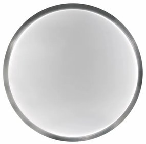 Stropné svietidlo BENEDYKT 2xE27/20W/230V pr. 33 cm strieborná