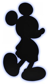 Nástenná dekorácia s ľad osvetlením Mickey Mouse modrá