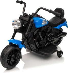 Elektrická motorka STAR modrá