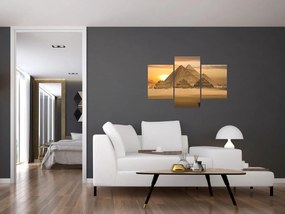 Obraz - Pyramídy (90x60 cm)