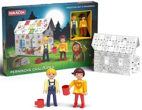 Igráček Perníková chalúpka kreatívna sada s rozprávkou
