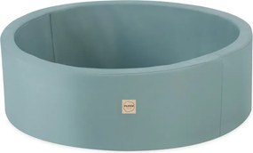 Suchý bazén pre deti vodeodolný 90 x 30 + 200 loptičiek - zelená