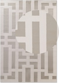 ELLE Decoration, Kusový koberec Perles 106188 Cream z kolekcie Elle, 120x170, béžová, obývacia izba