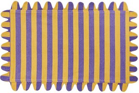VEGAS STRIP Prestieranie 49 x 33 cm - fialová/žltá