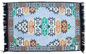 Kilim koberec modrý 125x80cm