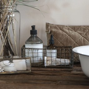 Ib Laursen Závesný drôtený košík Antiq Brass