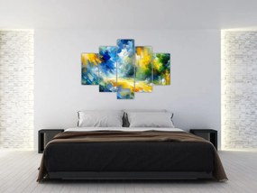 Obraz - Abstraktný slnečný deň (150x105 cm)