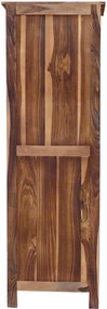 furniture-nabytek.cz - Vysoká vitrína z masívu palisander 60x180x45