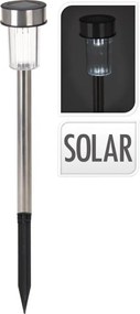 Lampa solárna nerez 36,5 cm mix