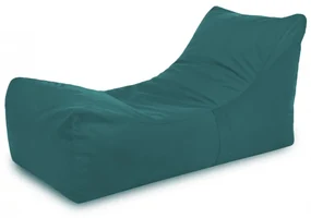 Leňoška LOUNGE ATENA plyš blekit
