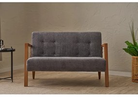 Dvojmiestna pohovka TUMI sivá