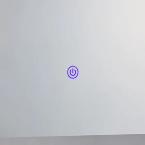 Eglo 99772 - LED Kúpeľňové zrkadlo s podsvietením BUENAVISTA LED/15W/230V IP44