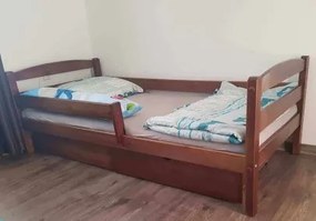 FA Detská posteľ Oľga 5 (200x90 cm) s úložnými priestormi - viac farieb Farba: Orech