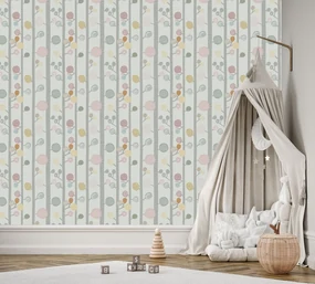 Gario Fototapeta Scandi pastelové stromy a vetvičky Materiál: Vliesová, Rozmery: 100 x 70 cm