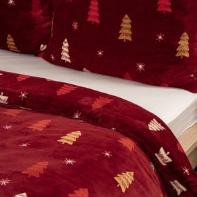 4Home Obliečky mikroflanel Crimson Woods, 140 x 220 cm, 70 x 90 cm