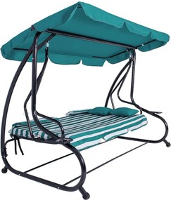 Záhradná hojdačka so strieškou Springos GS0024