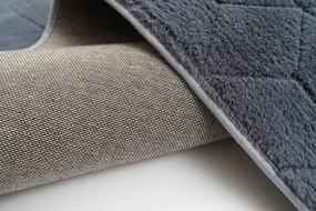 Koberec RABBIT 3D sivý