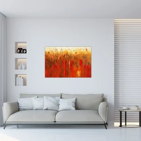 Obraz maľované abstrakcie (90x60 cm)