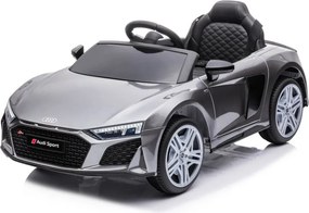 LEAN CARS Elektrické autíčko Audi R8 Lift A300 strieborné