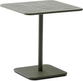 Oceľový záhradný jedálenský stôl 70x70 cm Brai – Kave Home