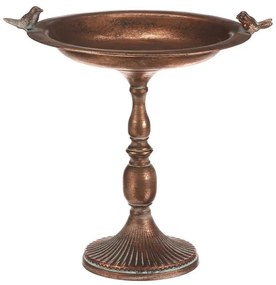 Autronic BONTEC Stojan kovový - 46 cm, aranžovací, s vtáčikmi, medený Farba: Medená