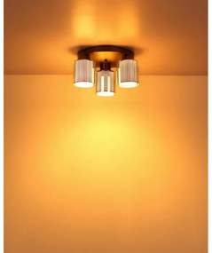 Globo 16056-3D - Stropné svietidlo FELICIA 3xE27/60W/230V pr. 34,5