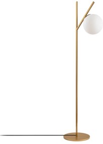 Stojací lampa Fork zlatá