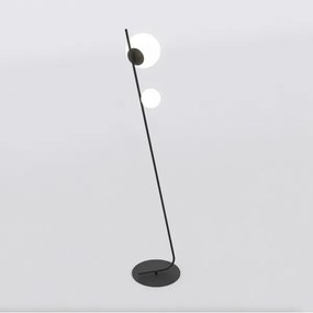 Stojacia lampa TATU 2xG9/8W/230V čierna