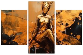 Obraz - Abstrakcia víly (90x60 cm)