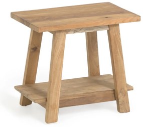 Podnožka z teakového dreva Kave Home Safara