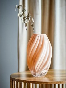 Oranžová sklenená váza (výška 30 cm) Kanji – Bloomingville