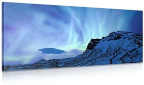 Obraz severské polárne svetlo - 120x60