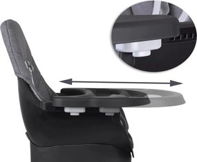 JOKOMISIADA Multifunkčné otočné detské kresielko na kŕmenie 6 v 1 ZA5659