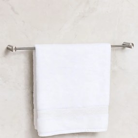 Rea Prism, kúpeľňový vešiak na uteráky 60cm, 9703, brúsená oceľ, REA-98035