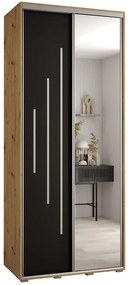 Skriňa 45 Canaris 13 110 artisan/čierna/silver