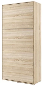 Sklápacia posteľ Concord Pro I, Farby: biely / biely lesk, Rozmer postele: 120x200
