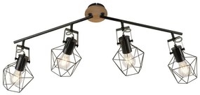 Leuchten Direkt 15674-78 - Bodové svietidlo JARO 4xE27/60W/230V