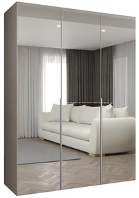 Skriňa Alicante III 150 kašmír/strieborný