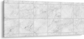 Obraz - Mramorové dlaždice (120x50 cm)