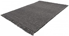 Obsession koberce Ručne tkaný kusový koberec Eskil 515 anthracite - 200x290 cm