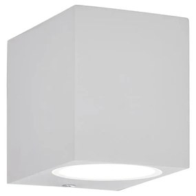 Ideal Lux - Vonkajšie nástenné svietidlo 1xE27/28W/230V biele