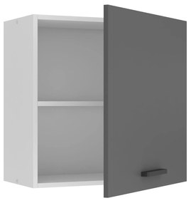 Kuchynská skrinka Belini Premium Full Version horná 60 cm šedý mat