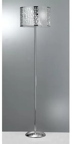 ONLI - Stojacia lampa BRUCE 1xE27/15W/230V matný chróm