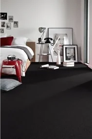 Metrážny koberec TRENDY 159 čierny