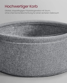 Kruhový konferenčný stolík s priemerom 75 cm, atramentovo čierny - bridlicovo šedý